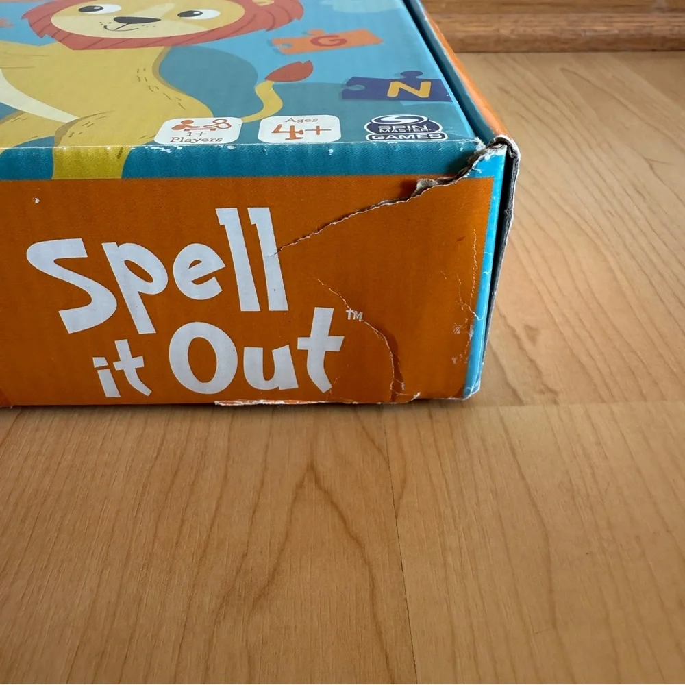 Spin Master Spell it Out 25 Match & Learn Puzzle Sets, 1+ Players, Ages 4+